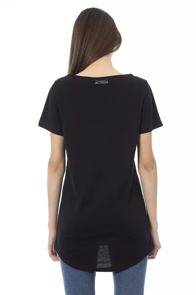 Black Cotton Women Top - SEHABRANDS