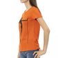 Orange Cotton Women Top - SEHABRANDS