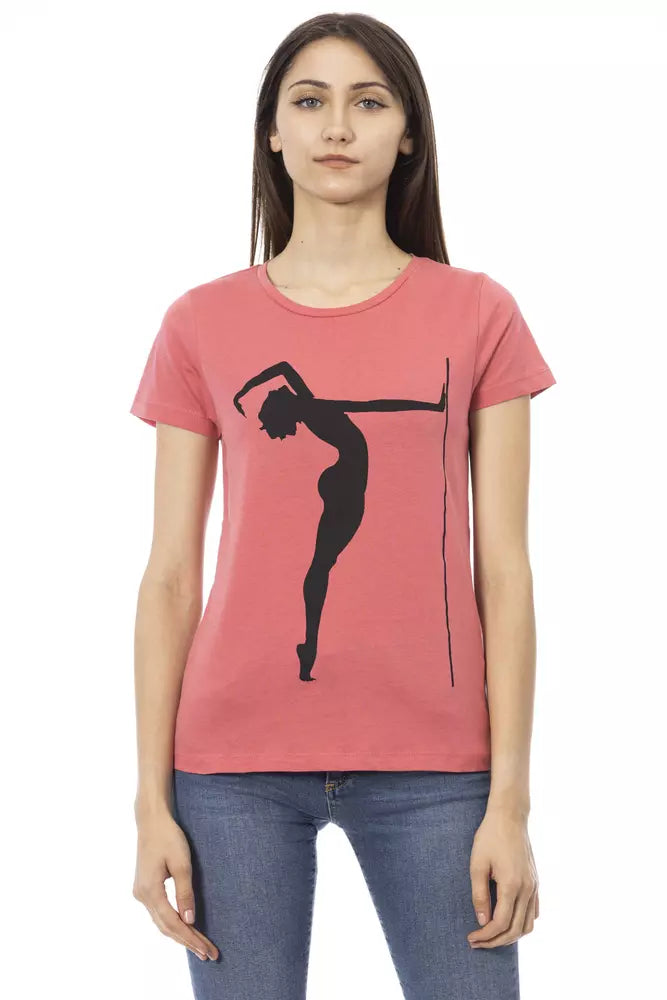 Pink Cotton Women Top - SEHABRANDS