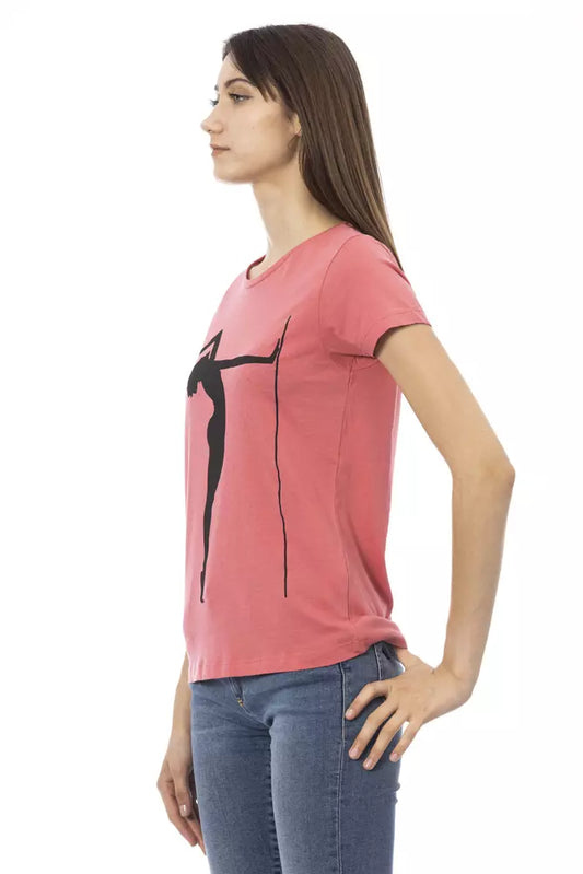 Pink Cotton Women Top - SEHABRANDS