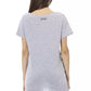 Gray Cotton Women Top - SEHABRANDS