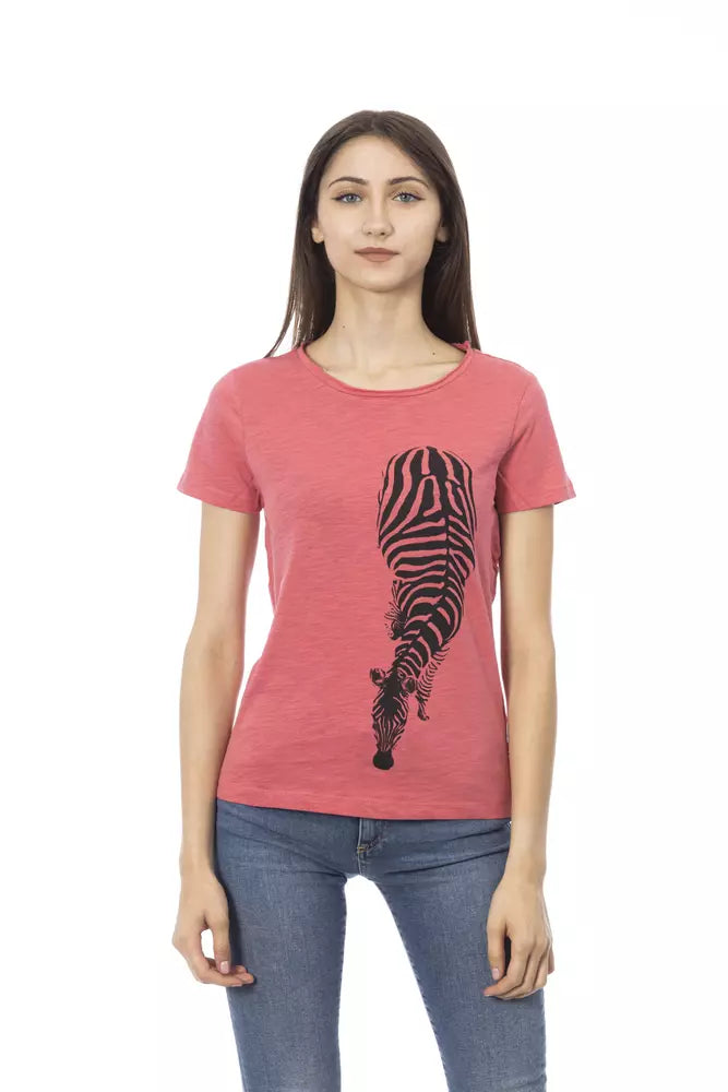 Pink Cotton Women Top - SEHABRANDS