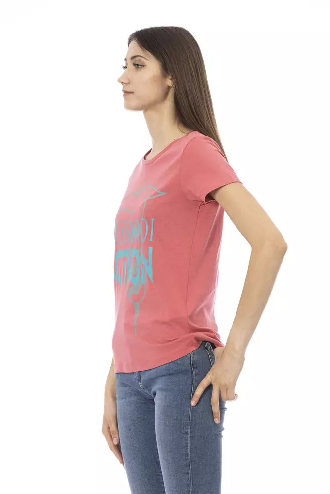 Pink Cotton Women Top - SEHABRANDS