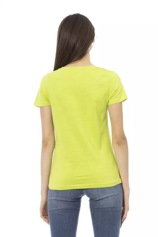 Green Cotton Women Top - SEHABRANDS