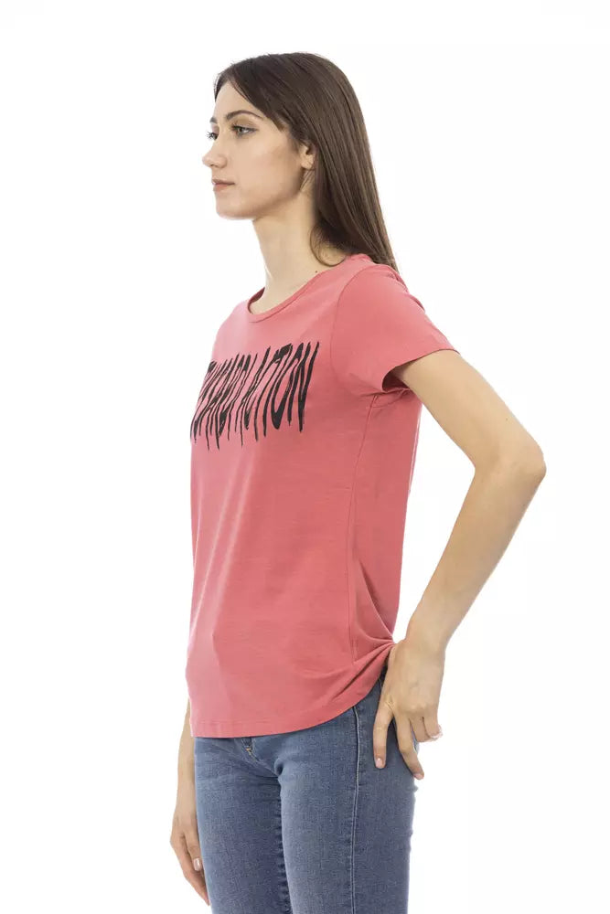 Pink Cotton Women Top - SEHABRANDS