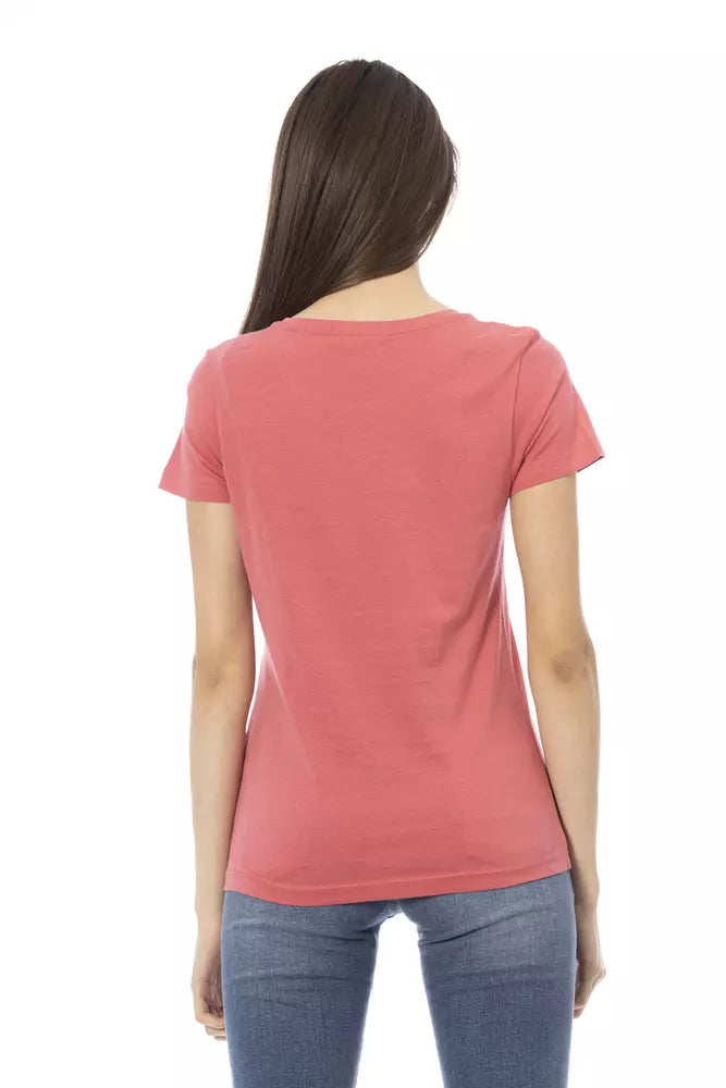 Pink Cotton Women Top - SEHABRANDS