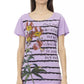 Purple Cotton Women Top - SEHABRANDS