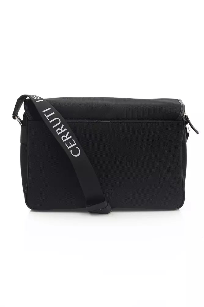 Black Nylon Men Messenger Bag - SEHABRANDS