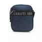 Blue Nylon Men Messenger Bag - SEHABRANDS