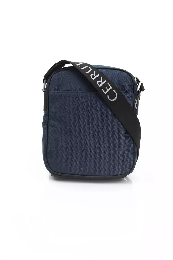 Blue Nylon Men Messenger Bag - SEHABRANDS