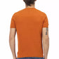 Orange Cotton Men Sweater - SEHABRANDS