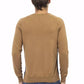 Brown Cotton Men Sweater - SEHABRANDS