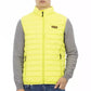 Yellow Polyester Men Sleeveless Jacket - SEHABRANDS