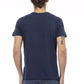 Blue Cotton Men T-Shirt - SEHABRANDS