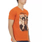 Orange Cotton Men T-Shirt - SEHABRANDS