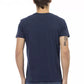 Blue Cotton Men T-Shirt - SEHABRANDS