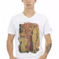 White Cotton Men T-Shirt - SEHABRANDS