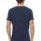 Blue Cotton Men T-Shirt - SEHABRANDS