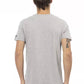 Gray Cotton Men T-Shirt - SEHABRANDS