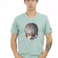 Green Cotton Men T-Shirt - SEHABRANDS