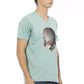 Green Cotton Men T-Shirt - SEHABRANDS