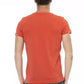 Orange Cotton Men T-Shirt - SEHABRANDS