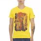 Yellow Cotton Men T-Shirt - SEHABRANDS