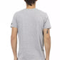 Gray Cotton Men T-Shirt - SEHABRANDS