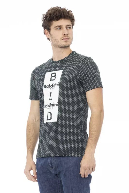 Green Cotton Men T-Shirt - SEHABRANDS