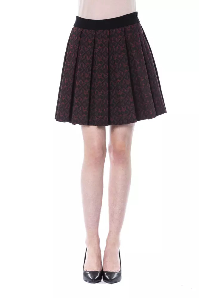 Brown Cotton Women Skirt - SEHABRANDS