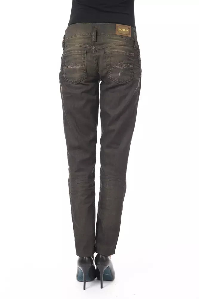 Black Cotton Women Jeans - SEHABRANDS