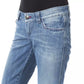 Blue Cotton Women Jeans - SEHABRANDS