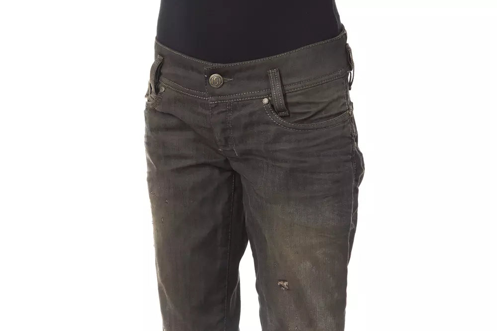 Black Cotton Women Jeans - SEHABRANDS