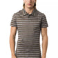 Gray Cotton Men Polo Shirt - SEHABRANDS