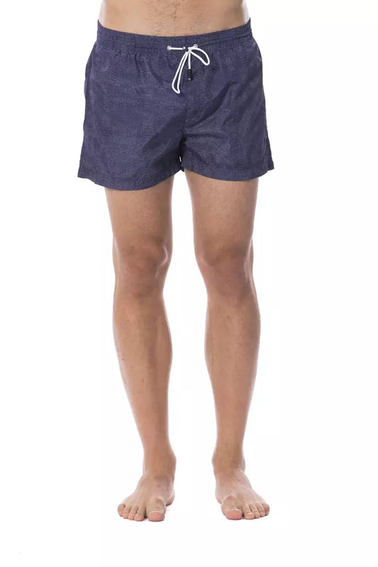 Blue Polyester Men Swimwear - SEHABRANDS