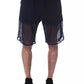 Black Polyester Men Short - SEHABRANDS