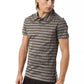 Gray Cotton Men Polo Shirt - SEHABRANDS