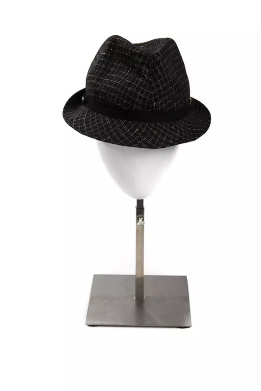 Black Wool Women Hat - SEHABRANDS