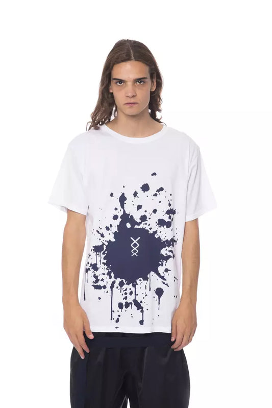 White Cotton Men T-Shirt - SEHABRANDS