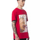 Red Cotton Men T-Shirt - SEHABRANDS