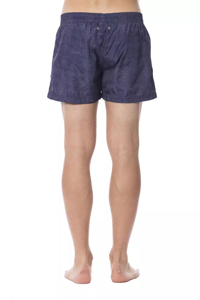 Blue Polyester Men Swimwear - SEHABRANDS