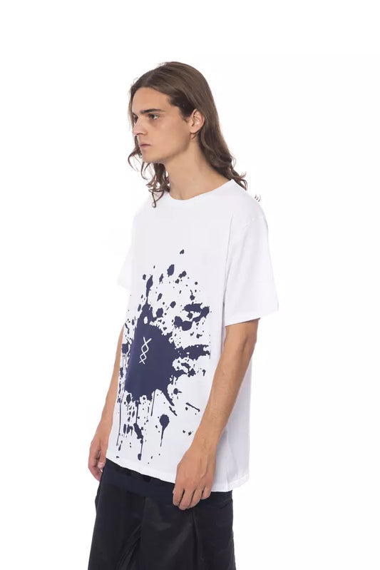 White Cotton Men T-Shirt - SEHABRANDS