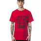 Red Cotton Men T-Shirt - SEHABRANDS