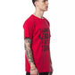 Red Cotton Men T-Shirt - SEHABRANDS