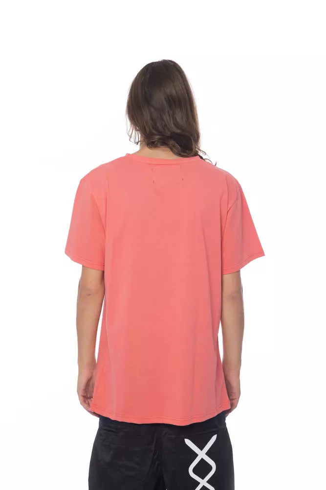 Pink Cotton Men T-Shirt - SEHABRANDS