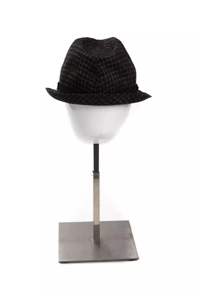 Black Wool Women Hat - SEHABRANDS