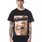 Black Cotton Men T-Shirt - SEHABRANDS