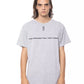 Gray Cotton Men T-Shirt - SEHABRANDS