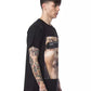 Black Cotton Men T-Shirt - SEHABRANDS