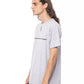 Gray Cotton Men T-Shirt - SEHABRANDS